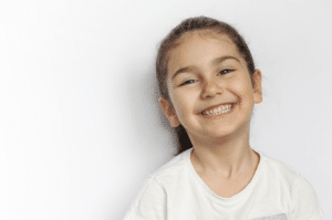 Myobrace Preventive Pre-Orthodontics smiling child - myobrace Montgomery Pediatric Dentistry dentist in Princeton, NJ Dr. Christina Ciano Dr. Geena Russo Dr. Jammal